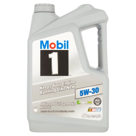 Mobil 1 5W-30 Full Synthetic Motor Oil, 5 qt.